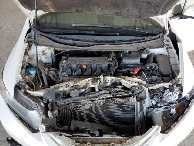 19XFB2F91EE009892 - 2014 HONDA CIVIC EXL Սպիտակ լուսանկար 11