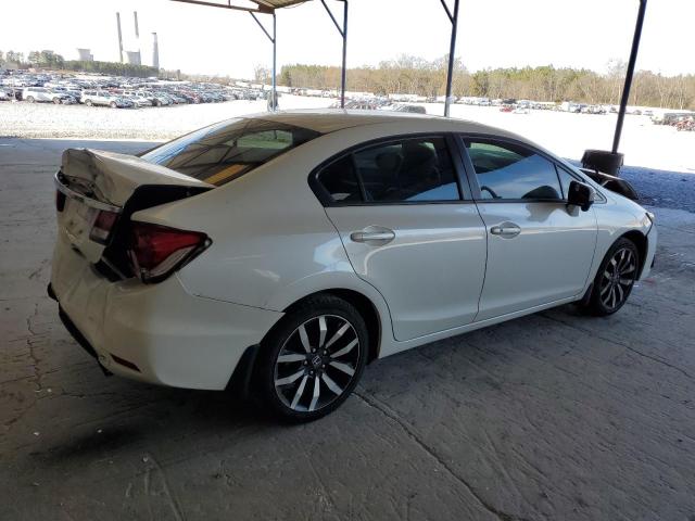 19XFB2F91EE009892 - 2014 HONDA CIVIC EXL WHITE photo 3