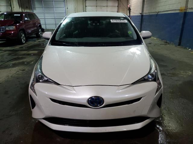 JTDKARFU5H3537333 - 2017 TOYOTA PRIUS WHITE photo 5