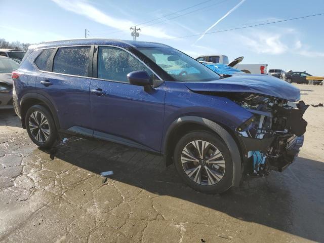 5N1BT3BA6PC872582 - 2023 NISSAN ROGUE SV BLUE photo 4