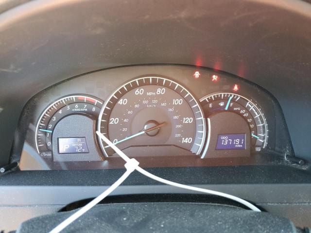 4T4BF1FK6CR192058 - 2012 TOYOTA CAMRY BASE BLACK photo 9