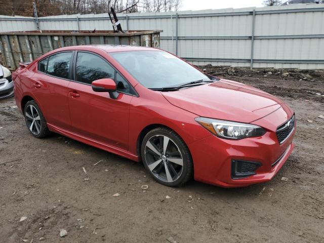 4S3GKAM63H3606383 - 2017 SUBARU IMPREZA SPORT RED photo 4