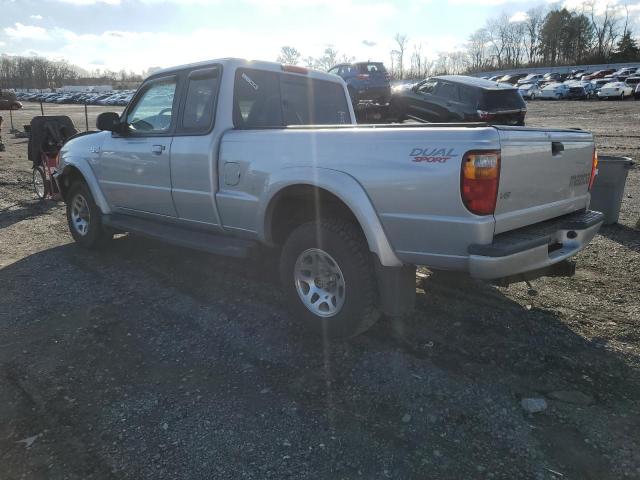 4F4YR16U62TM17981 - 2002 MAZDA B3000 CAB PLUS SILVER photo 2