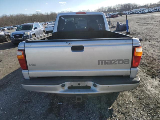 4F4YR16U62TM17981 - 2002 MAZDA B3000 CAB PLUS SILVER photo 6