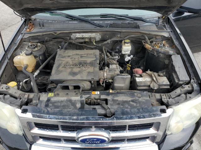 1FMCU0EG5AKC72262 - 2010 FORD ESCAPE LIMITED BLACK photo 12