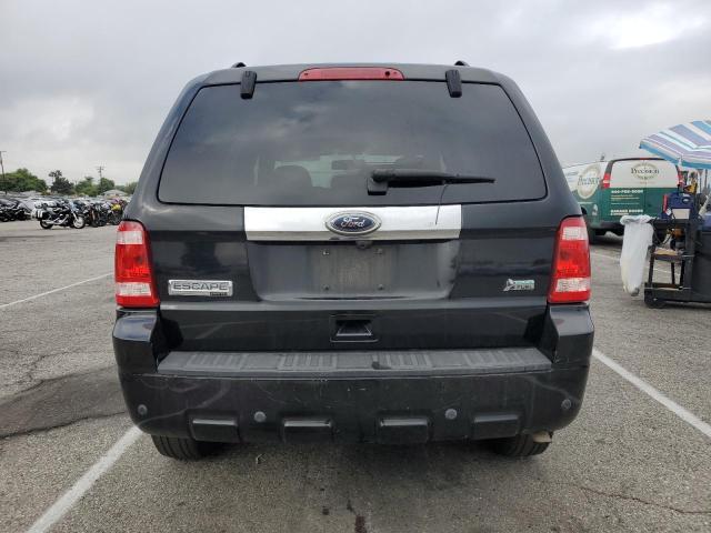 1FMCU0EG5AKC72262 - 2010 FORD ESCAPE LIMITED BLACK photo 6