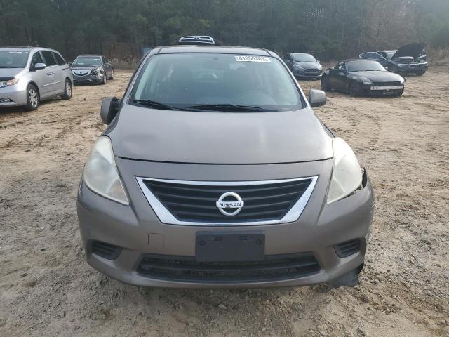 3N1CN7APXCL904614 - 2012 NISSAN VERSA S GRAY photo 5