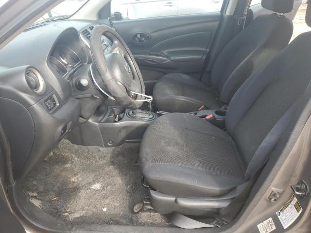 3N1CN7APXCL904614 - 2012 NISSAN VERSA S GRAY photo 7