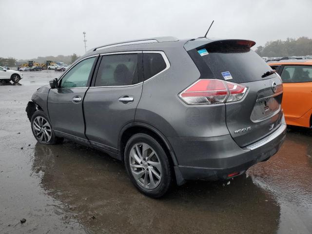 5N1AT2MV5FC800731 - 2015 NISSAN ROGUE S ნაცრისფერი ფოტო 2