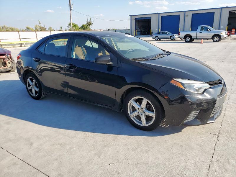 2T1BURHE2EC160234 - 2014 TOYOTA COROLLA L BLACK photo 4