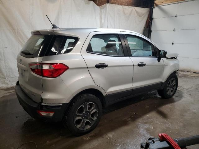 MAJ6S3FL5MC427885 - 2021 FORD ECOSPORT S SILVER photo 3