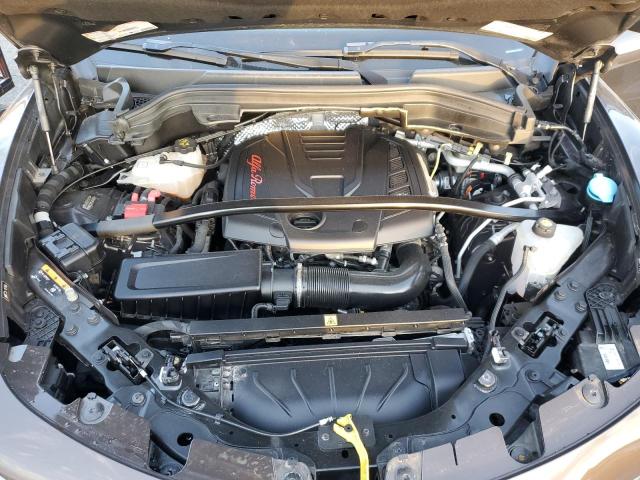 ZASPAKBN8K7C45713 - 2019 ALFA ROMEO STELVIO TI BROWN photo 12