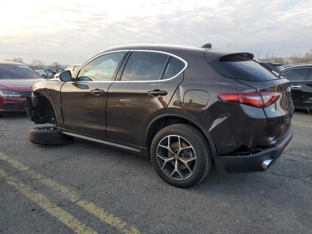 ZASPAKBN8K7C45713 - 2019 ALFA ROMEO STELVIO TI BROWN photo 2