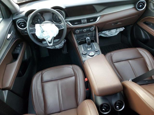 ZASPAKBN8K7C45713 - 2019 ALFA ROMEO STELVIO TI BROWN photo 8