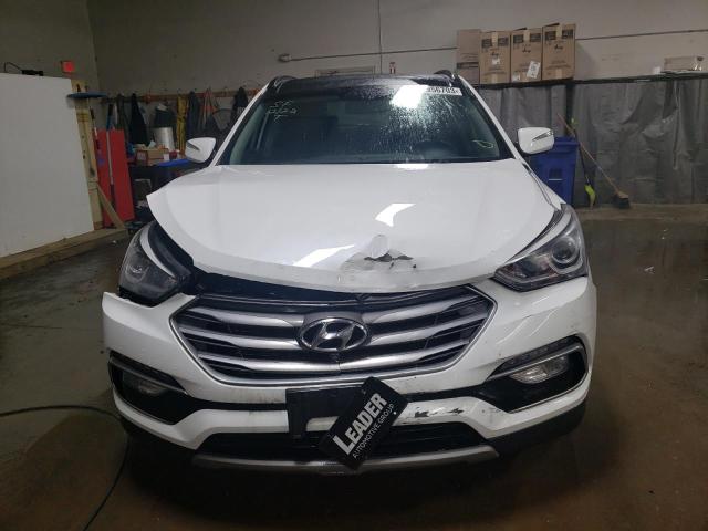 5XYZWDLA9HG497332 - 2017 HYUNDAI SANTA FE S WHITE photo 5