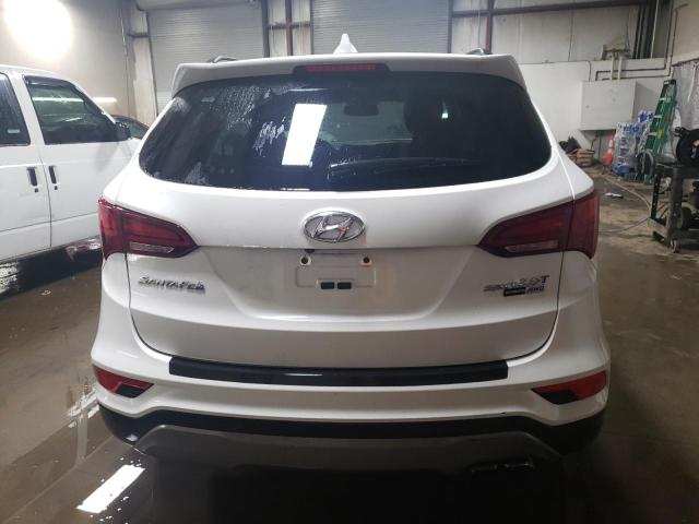 5XYZWDLA9HG497332 - 2017 HYUNDAI SANTA FE S WHITE photo 6