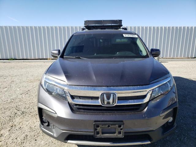 5FNYF5H50KB006464 - 2019 HONDA PILOT EXL GRAY photo 5