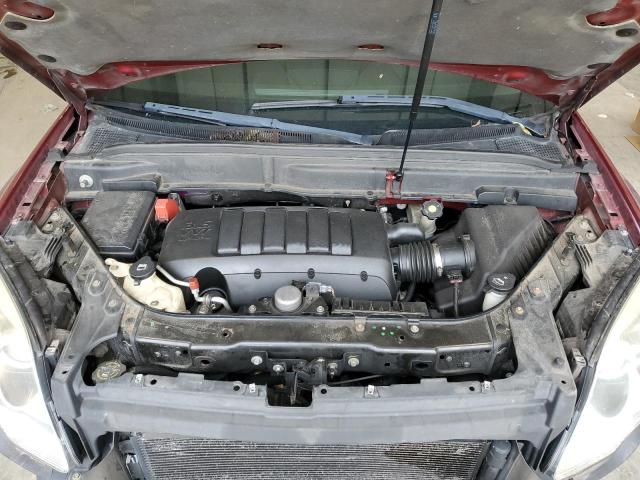 1GKEV33D59J172897 - 2009 GMC ACADIA SLT-2 წითელი ფოტო 12