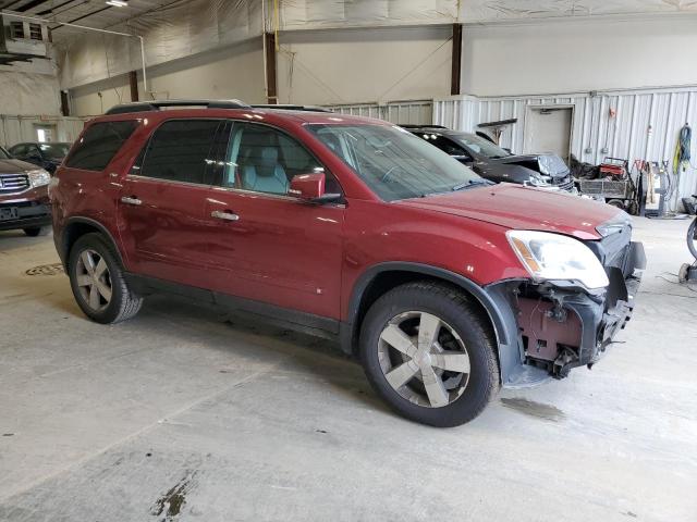 1GKEV33D59J172897 - 2009 GMC ACADIA SLT-2 წითელი ფოტო 4