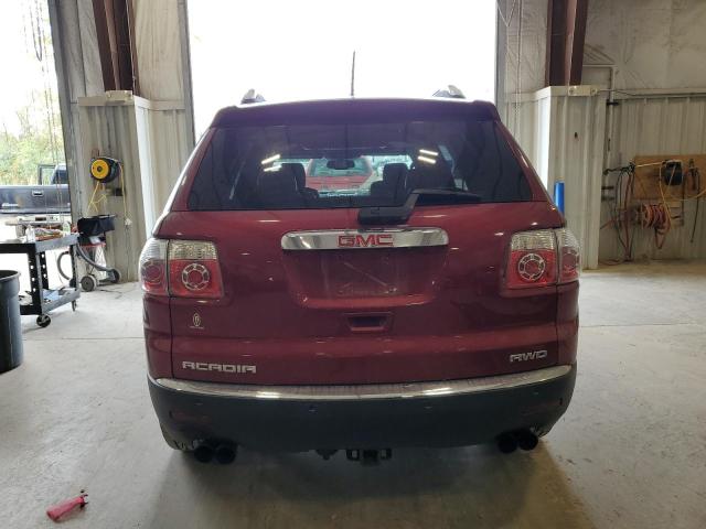 1GKEV33D59J172897 - 2009 GMC ACADIA SLT-2 წითელი ფოტო 6