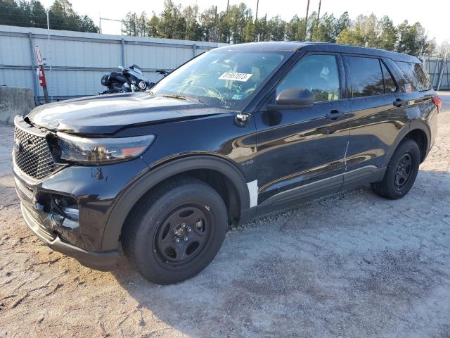 1FM5K8AB2MGC00272 - 2021 FORD EXPLORER POLICE INTERCEPTOR 黑色 照片 1