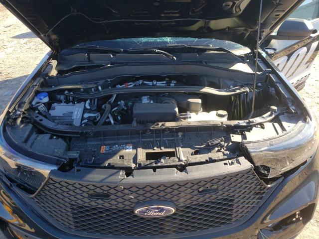 1FM5K8AB2MGC00272 - 2021 FORD EXPLORER POLICE INTERCEPTOR 黑色 照片 12