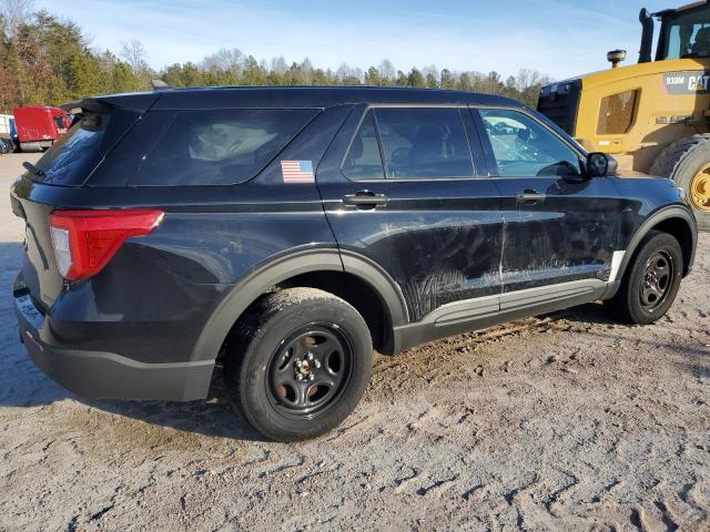 1FM5K8AB2MGC00272 - 2021 FORD EXPLORER POLICE INTERCEPTOR 黑色 照片 3