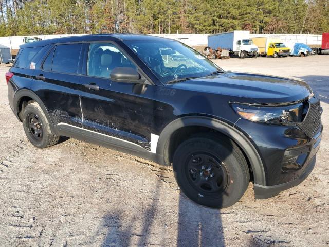 1FM5K8AB2MGC00272 - 2021 FORD EXPLORER POLICE INTERCEPTOR 黑色 照片 4