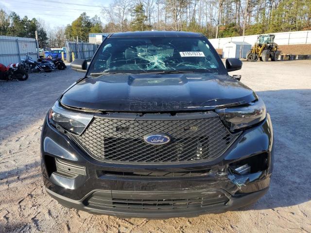 1FM5K8AB2MGC00272 - 2021 FORD EXPLORER POLICE INTERCEPTOR 黑色 照片 5