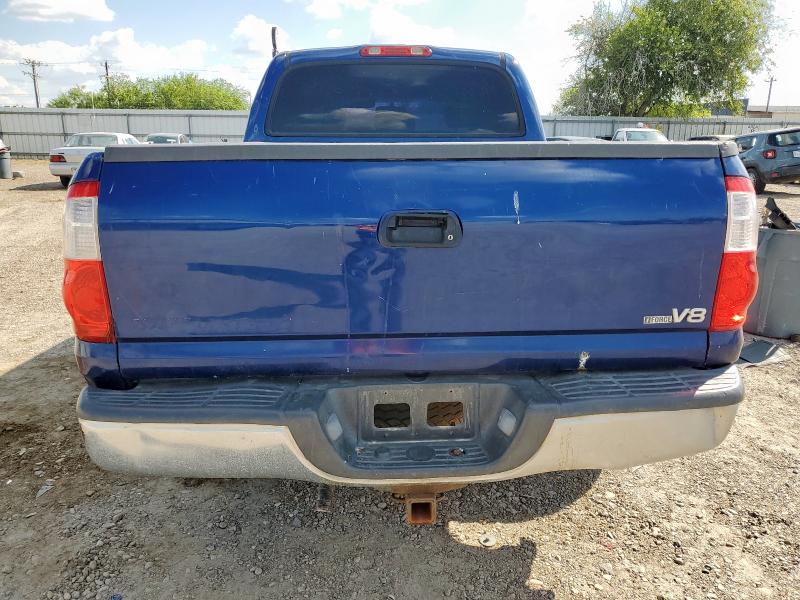 5TBET34196S513764 - 2006 TOYOTA TUNDRA DOUBLE CAB SR5 BLUE photo 6