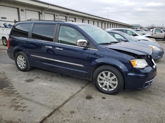 2C4RC1CG7CR411323 - 2012 CHRYSLER TOWN & COU TOURING L BLUE photo 4