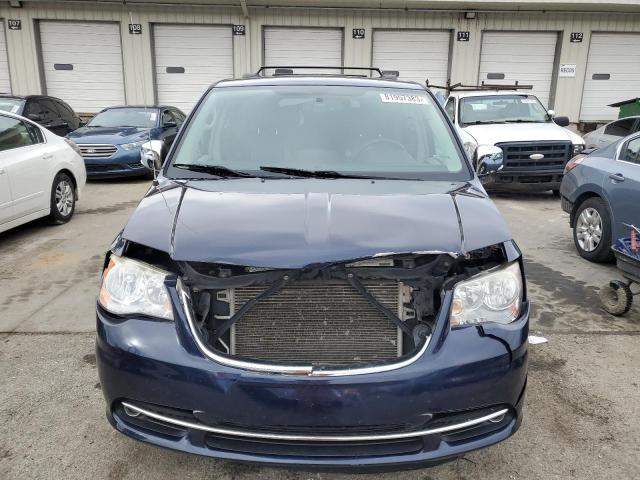 2C4RC1CG7CR411323 - 2012 CHRYSLER TOWN & COU TOURING L BLUE photo 5
