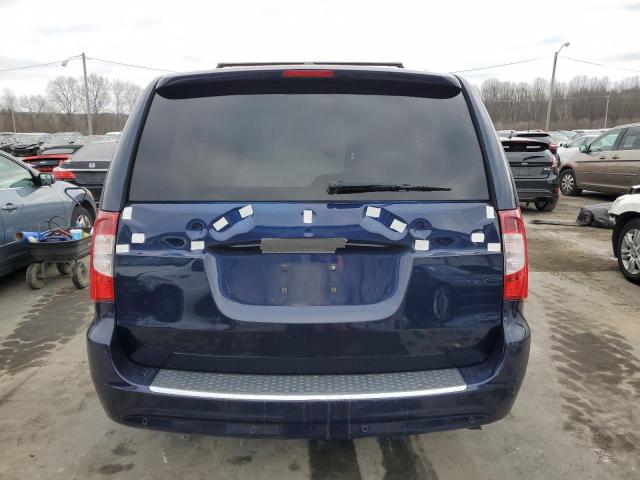 2C4RC1CG7CR411323 - 2012 CHRYSLER TOWN & COU TOURING L BLUE photo 6