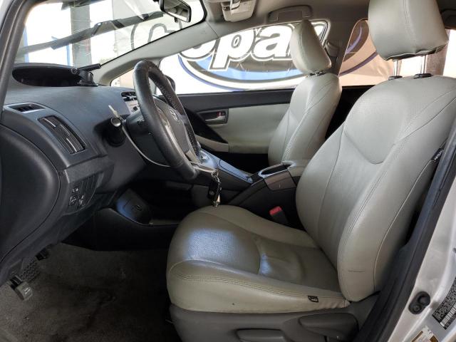 JTDKN3DU3D5670899 - 2013 TOYOTA PRIUS SILVER photo 7