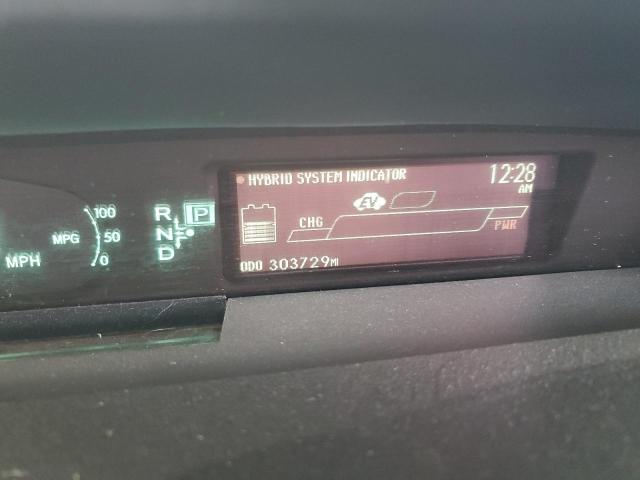 JTDKN3DU3D5670899 - 2013 TOYOTA PRIUS SILVER photo 9
