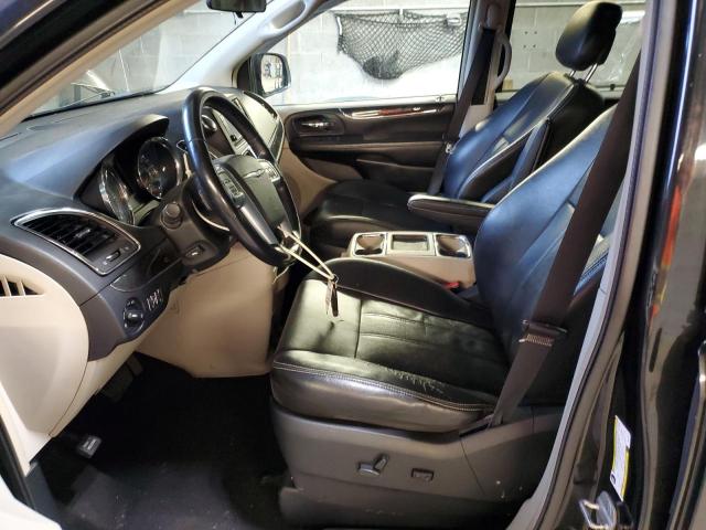 2A4RR8DG2BR617812 - 2011 CHRYSLER TOWN & COU TOURING L BLACK photo 7