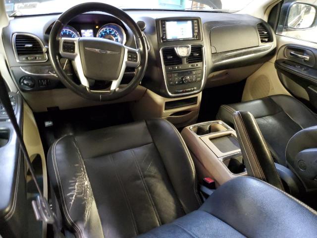 2A4RR8DG2BR617812 - 2011 CHRYSLER TOWN & COU TOURING L BLACK photo 8