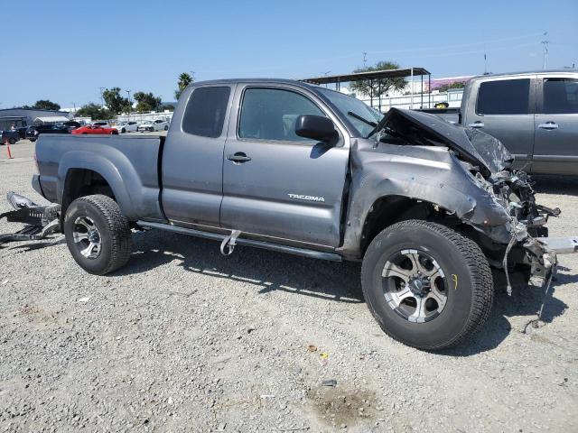 5TFTX4GNXBX004763 - 2011 TOYOTA TACOMA PRERUNNER ACCESS CAB GRAY photo 4