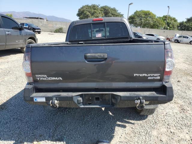 5TFTX4GNXBX004763 - 2011 TOYOTA TACOMA PRERUNNER ACCESS CAB GRAY photo 6