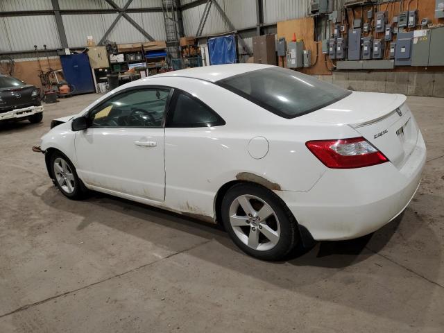 2HGFG12618H008713 - 2008 HONDA CIVIC LX WHITE photo 2