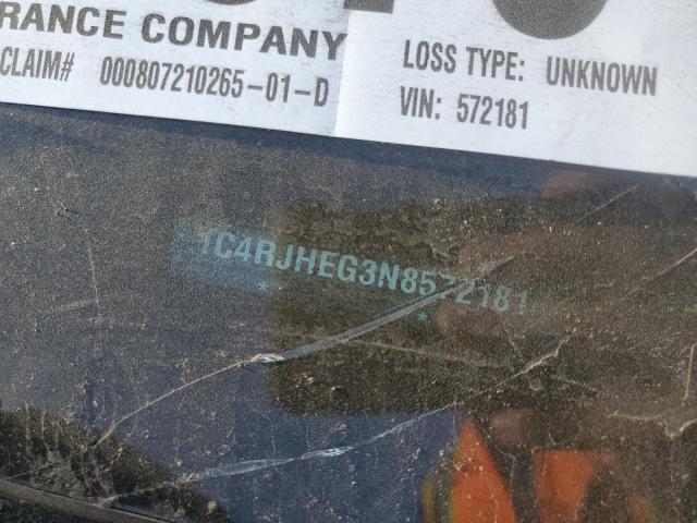 1C4RJHEG3N8572181 - 2022 JEEP GRAND CHER SUMMIT Czarny zdjęcie 12