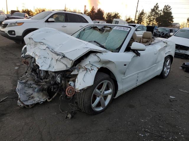 WAUDH48H07K027979 - 2007 AUDI A4 3.2 CABRIOLET QUATTRO WHITE photo 1