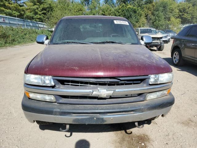 2GCEC19T521276522 - 2002 CHEVROLET SILVERADO C1500 MAROON photo 5