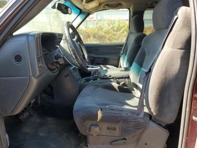 2GCEC19T521276522 - 2002 CHEVROLET SILVERADO C1500 MAROON photo 7