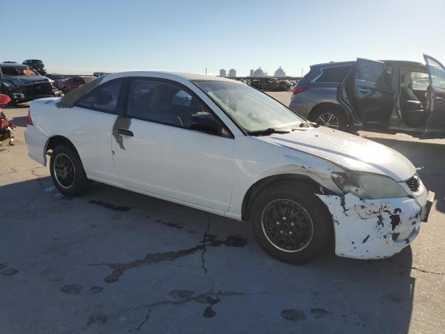 1HGEM22384L022573 - 2004 HONDA CIVIC DX VP Սպիտակ լուսանկար 4