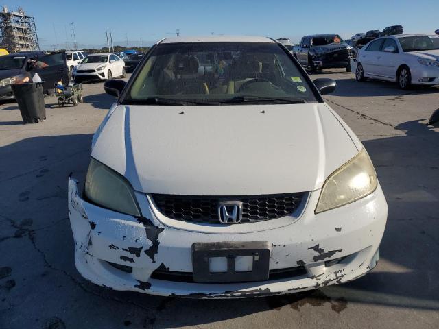 1HGEM22384L022573 - 2004 HONDA CIVIC DX VP Սպիտակ լուսանկար 5