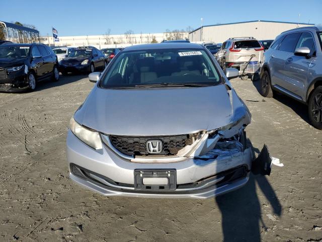 19XFB2F51FE213042 - 2015 HONDA CIVIC LX SILVER photo 5