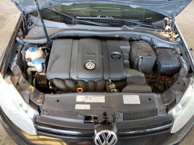 WVWAB7AJ3CW247903 - 2012 VOLKSWAGEN GOLF შავი ფოტო 11