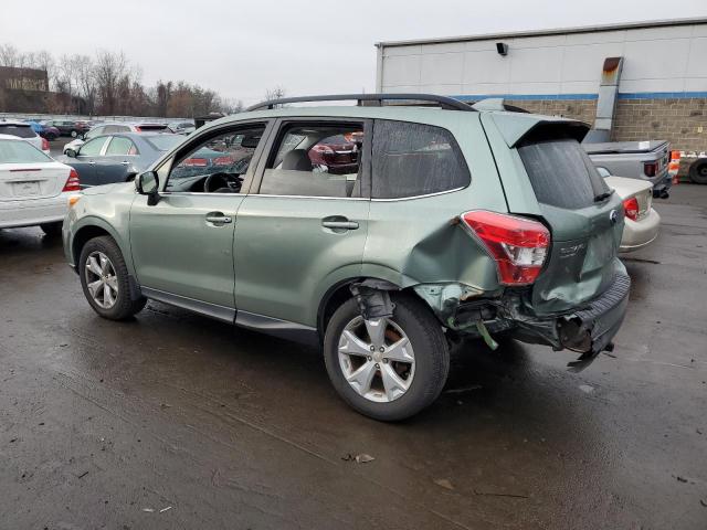 JF2SJARC6GH478462 - 2016 SUBARU FORESTER 2.5I LIMITED GREEN photo 2