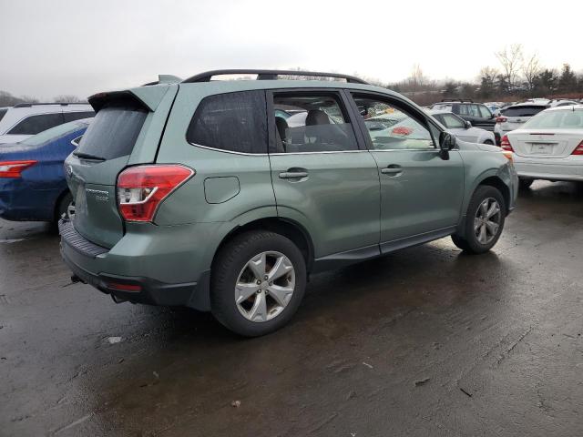 JF2SJARC6GH478462 - 2016 SUBARU FORESTER 2.5I LIMITED GREEN photo 3